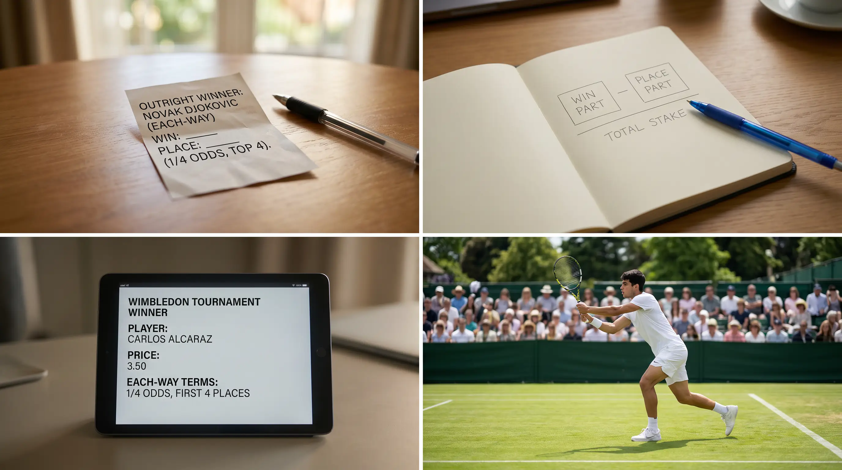 A grass-court outsider whose deep run could trigger an each-way place payout