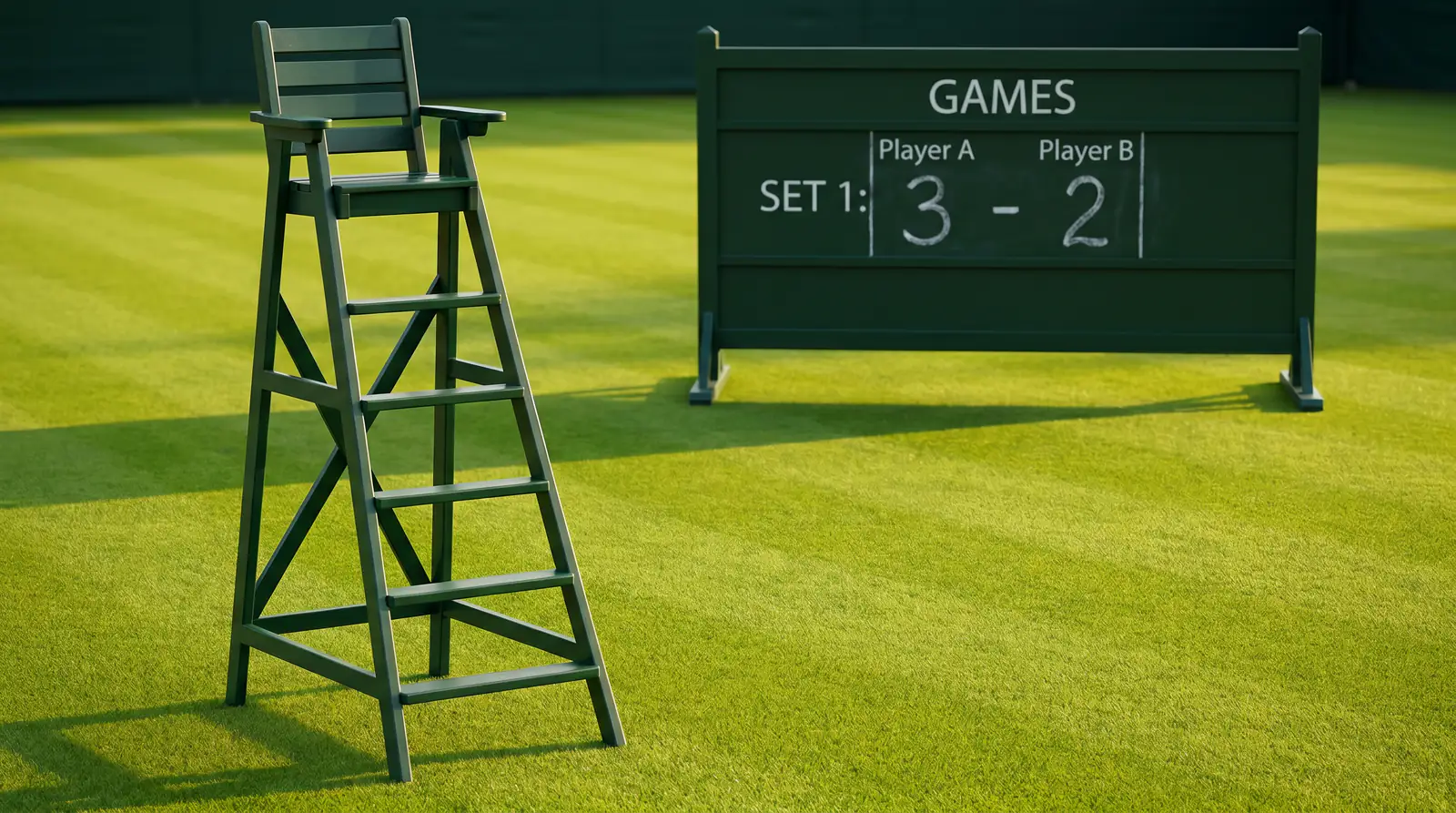 A betting screen showing a games handicap line for a Wimbledon singles match